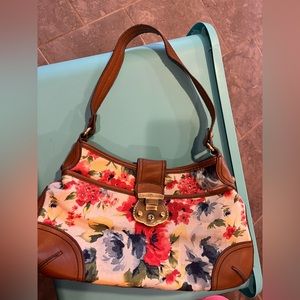 Etienne Aigner floral shoulder bag